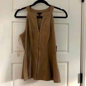 Guess suede top